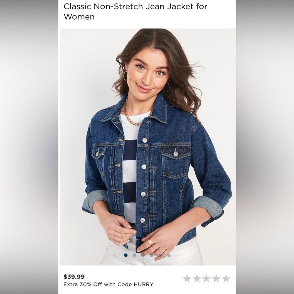 Old Navy Denim Jacket - L (NWT)